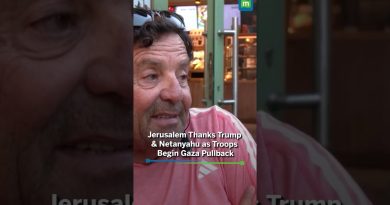 Israéliens à Jérusalem remercient Trump et Netanyahu pour l'accord de Gaza