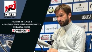 J14 / SC BASTIA - REIMS : Conférence de presse d'avant match de l'entraîneur Michel MORETTI.