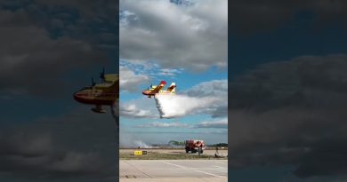 JPO Sécurité Civile : Démonstration d'un Canadair