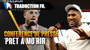 Jake Paul et Anthony Joshua : Conférence de presse en français
