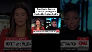 Jasmine Crockett face à la vérité : Kaitlan Collins la contredit
