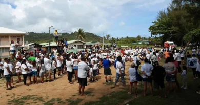 "Je n'ai jamais vu une marche comme ça à Tubuai" : 400 personnes mobilisées pour soutenir Willy Vaiho