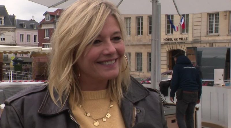 "Je suis bien au milieu des marchés de France" : Flavie Flament pose ses caméras à Saint-Quentin pour sa nouvelle émission