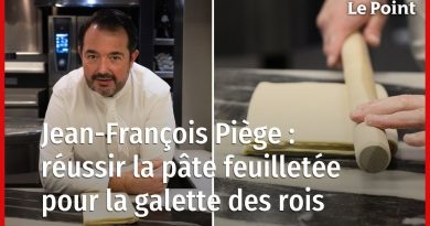 Jean-François Piège : maîtriser la pâte feuilletée pour la galette