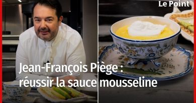 Jean-François Piège : maîtriser la sauce mousseline
