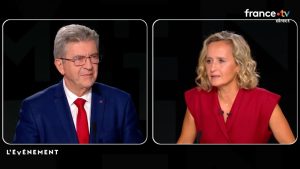 Jean-Luc Mélenchon en direct sur France 2 dans L'Événement