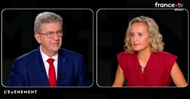 Jean-Luc Mélenchon en direct sur France 2 dans L'Événement