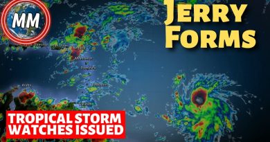 Jerry devient un ouragan : caméras en direct des Caraïbes