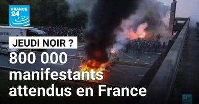 Jeudi noir en France : 800 000 manifestants prévus