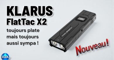 KLARUS FlatTac X2 : aussi plate et séduisante que sa grande sœur !