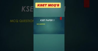 KSET 2025 : QCM sur les sciences de l'environnement