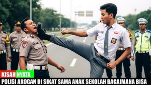 Karma Instantané : La chute d'un policier arrogant après avoir insulté un lycéen