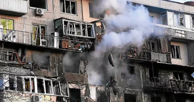 Kiev ciblée par une vaste attaque russe qui a fait six morts, une centrale nucléaire russe touchée