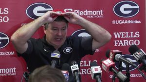 Kirby Smart réagit vivement à une suggestion de timeout contre Auburn