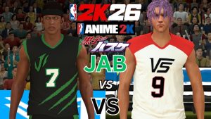 Kuroko no Basket : Jabberwock contre Vorpal Swords en NBA 2K24