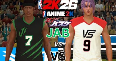 Kuroko no Basket : Jabberwock contre Vorpal Swords en NBA 2K24