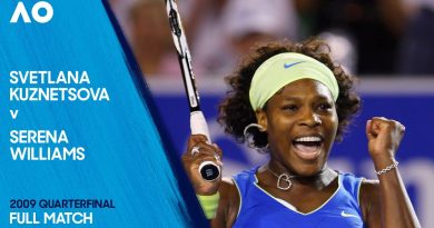Kuznetsova vs Williams : Quart de finale Open d'Australie 2009