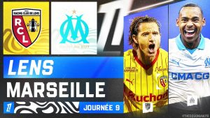 LENS 2 - 1 MARSEILLE : Les Sang et Or s'imposent en Ligue 1