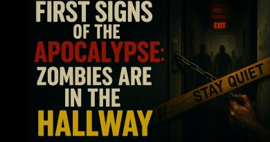 LES PREMIERS SIGNES DE L'APOCALYPSE : DES ZOMBIES DANS LE HALL