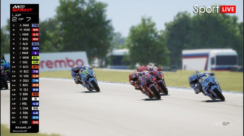 🔴LIVE : Sprint MotoGP Australie 2025 - Grand Prix Liqui Moly🏁