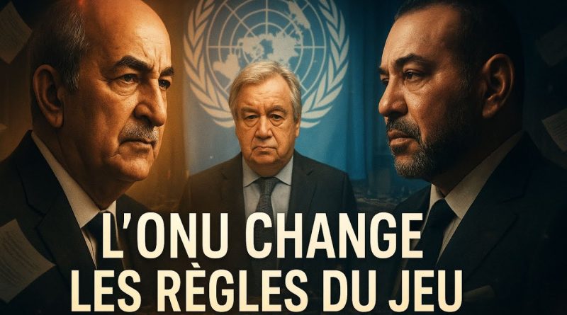 L'ONU rompt le silence sur le Sahara occidental grâce à l'Algérie
