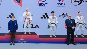 L'Ukraine remporte les premières médailles aux Championnats du monde de Jiu-Jitsu 2025