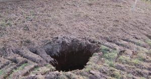 La Chapelle-sous-Dun. Avec la formation d’un nouveau fontis ressurgit le passé minier de la commune