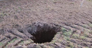 La Chapelle-sous-Dun. Avec la formation d’un nouveau fontis ressurgit le passé minier de la commune