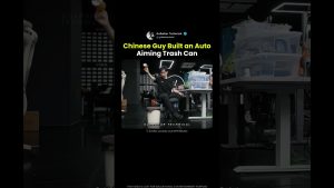 La Chine dévoile une poubelle auto-ciblante ! 🇨🇳🤖