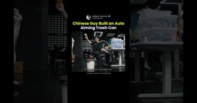 La Chine dévoile une poubelle auto-ciblante ! 🇨🇳🤖