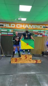 La Guyane brille avec trois titres de champion du monde de powerlifting