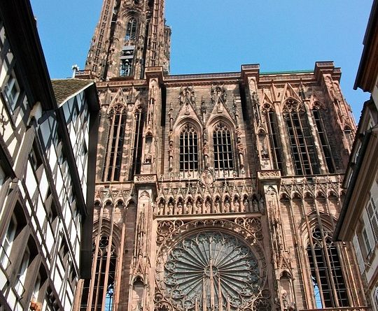 Grand Est, Strasbourg, Reims, vineyard, Alsace, Vosges, forest, cathedral, village