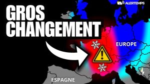 La NEIGE arrive de manière inattendue !