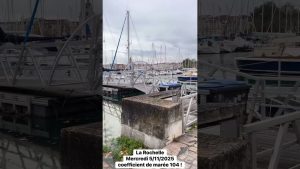 La Rochelle : Marée exceptionnelle de coefficient 104 le 5/11/2025 !