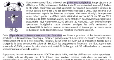 Enjeux des dépenses publiques : un déficit hors de contrôle, une habitude française ?