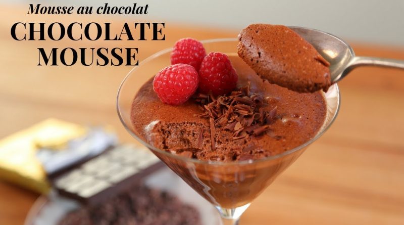 La mousse au chocolat française parfaite en 5 minutes !