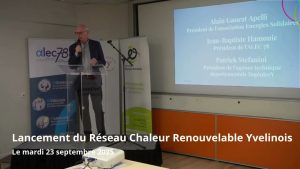 Lancement du réseau de chaleur renouvelable dans les Yvelines