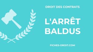 L'arrêt Baldus : Décision marquante du 3 mai 2000