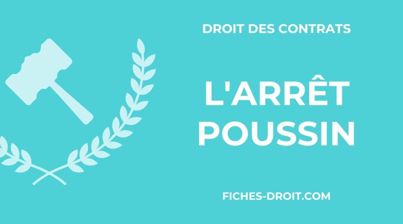 L'arrêt Poussin du 22 février 1978 : erreur fondamentale