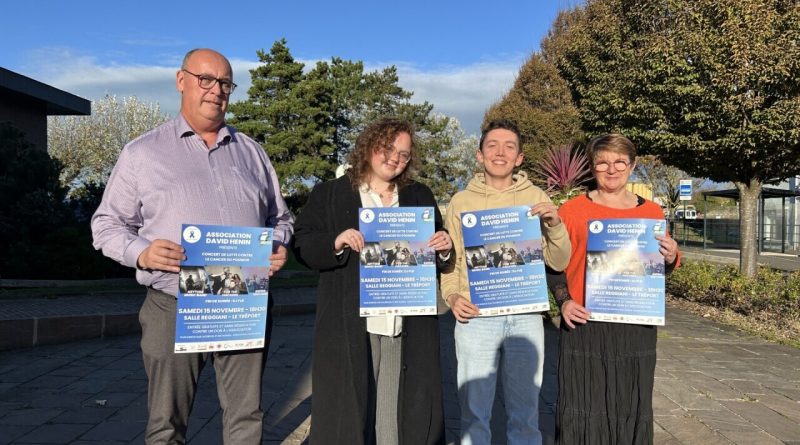 L'association David Hénin organise un concert caritatif au Tréport pour aider la recherche contre le cancer