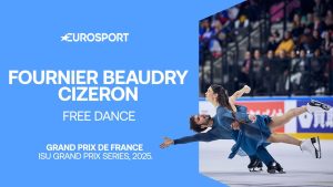 Laurence Fournier Beaudry et Guillaume Cizeron au GP de France 2025