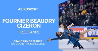 Laurence Fournier Beaudry et Guillaume Cizeron au GP de France 2025