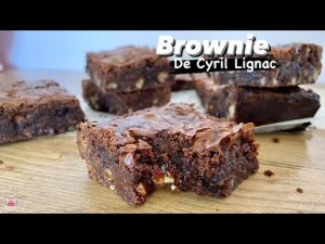 Le Brownie irrésistible de Cyril Lignac