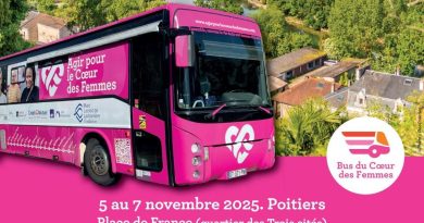 Le Bus du cœur des femmes s'arrête pour la première fois à Poitiers - ici