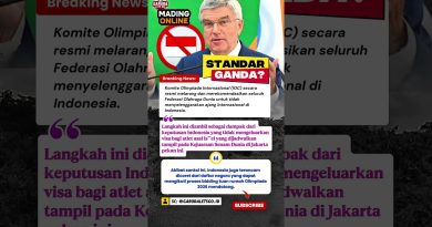 Le CIO interdit à l'Indonésie d'accueillir les JO !