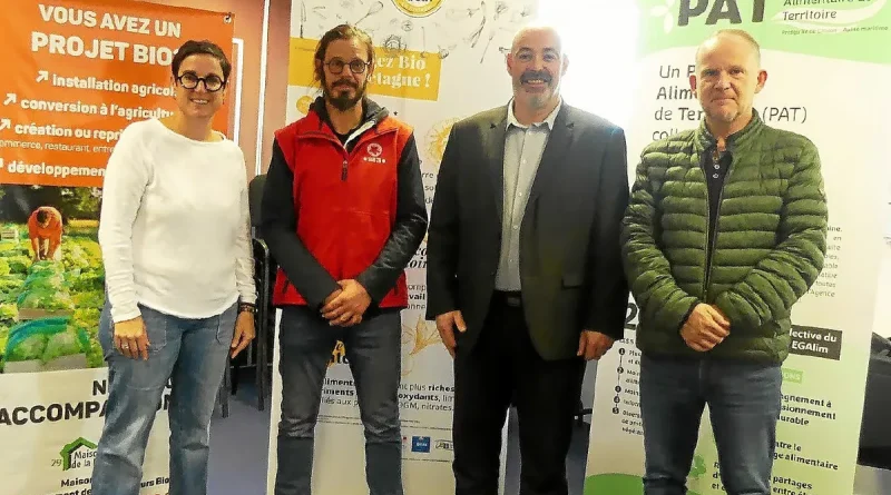 Le Groupement des agriculteurs biologiques et la Maison de l’agriculture biologique s’installent au Faou
