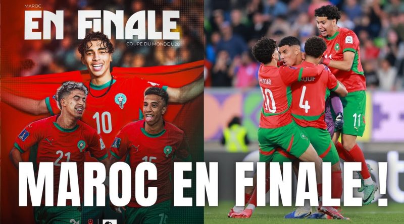 🇲🇦 Le MAROC en FINALE de la COUPE DU MONDE U20 ! Résumé