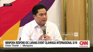 Le Menpora interdit les événements sportifs internationaux en RI