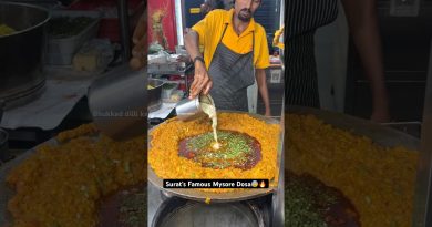 Le Mysore Dosa de Surat : un incontournable de la street food