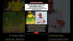 Le PDG de CSK s'exprime enfin sur le transfert de Jadeja